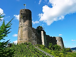 bernkastel,城堡,蘭茨胡特