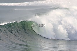 波,海洋,自然