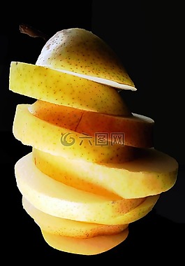 梨,水果,成熟