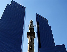建設(shè),雕像,天空