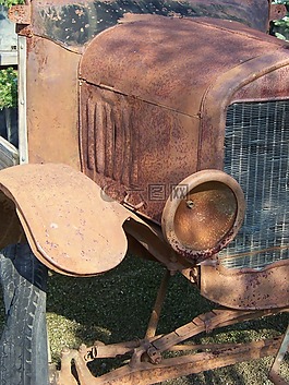 卡車,銹,釀酒