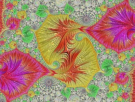 分形藝術(shù)作品,分形,圖稿