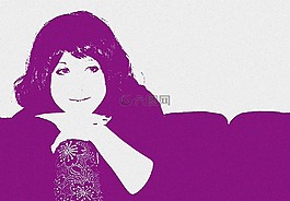 女孩,女子,思維