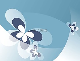背景,蝴蝶,藍(lán)色