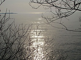 湖,太陽,水