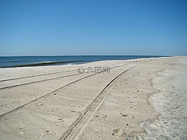 海灘,海洋,水