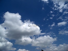 云,白,天空