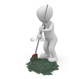 清潔,掃描,刷