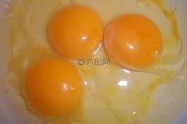 鸡蛋,蛋黄,早餐