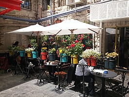 市場,鮮花,多彩
