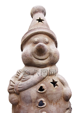 雪人,陶瓷,數(shù)字