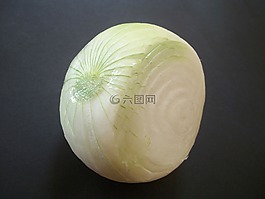 洋蔥,切,切片