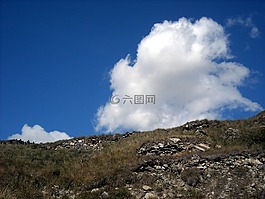 山,假期,放松