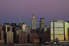 天际线,城市,曼哈顿