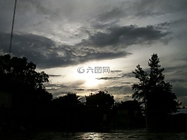 光,太陽,景觀