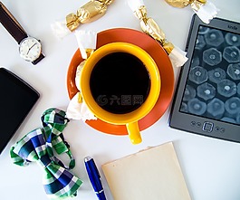 咖啡,焦點(diǎn),早上