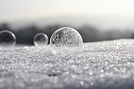肥皂泡沫,凍結(jié),弗羅斯特