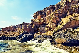 懸崖,巖質(zhì)海岸,侵蝕