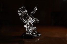 施华洛世奇水晶,水晶鹰,玻璃饰品