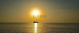 日出,日落,太阳