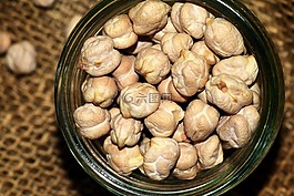 鹰嘴豆,干,豆类