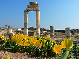 hierapolis,pamukkale,廢墟