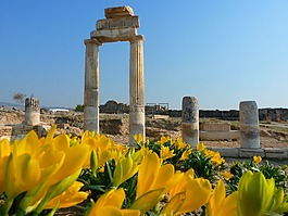 hierapolis,pamukkale,廢墟