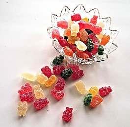糖果jubes,軟,甜