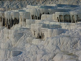 pamukkale,石灰燒結(jié)礦陽臺,鈣