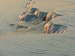 pamukkale,石灰燒結(jié)礦陽臺,瀑布