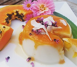 panacotta,素食,甜點(diǎn)