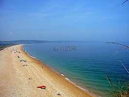 东,德文,海滩