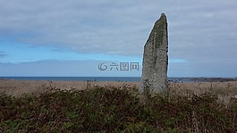 menhir,历史,岩