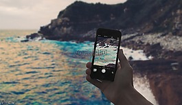 海浪,iphone,自然