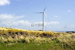 風,渦輪,權力