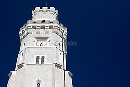 城堡,塔,白
