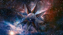 创建,符号,神的几何学