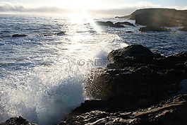 太平洋,海洋,崩潰