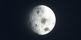 月亮,行星,空間