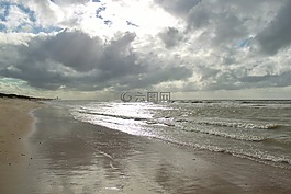 海灘,海岸,海