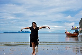 海,美丽,泰国