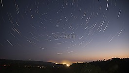 星星,夜,徑
