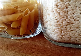 面食,通心粉,白