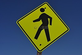 警告,路口,安全