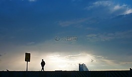 日落,黃昏,abendstimmung
