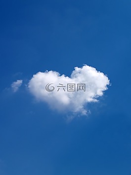 天空,云,白
