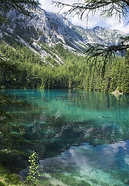 湖,水,鏡像