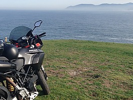 摩托車、 自行車,景觀,字段