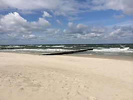 海灘,海,波羅的海