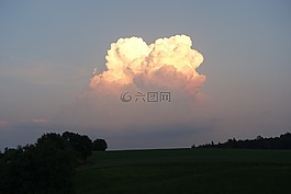 cumuluswolke,積云,云